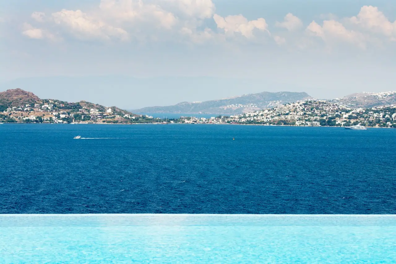View from pool
